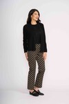 FOIL HIGH TIED CARDIGAN