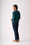 FOIL HIGH TIED CARDIGAN