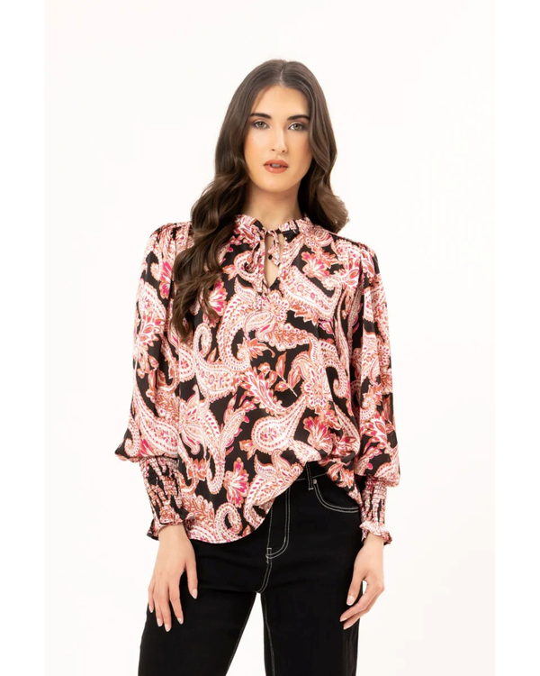 SEEKING LOLA BYRON BLOUSE