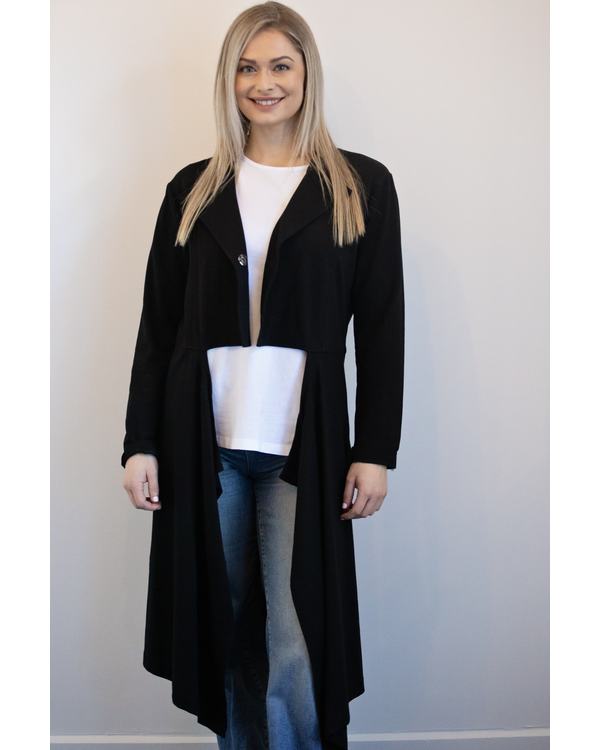 WHITE ON BLACK JULIE JACKET