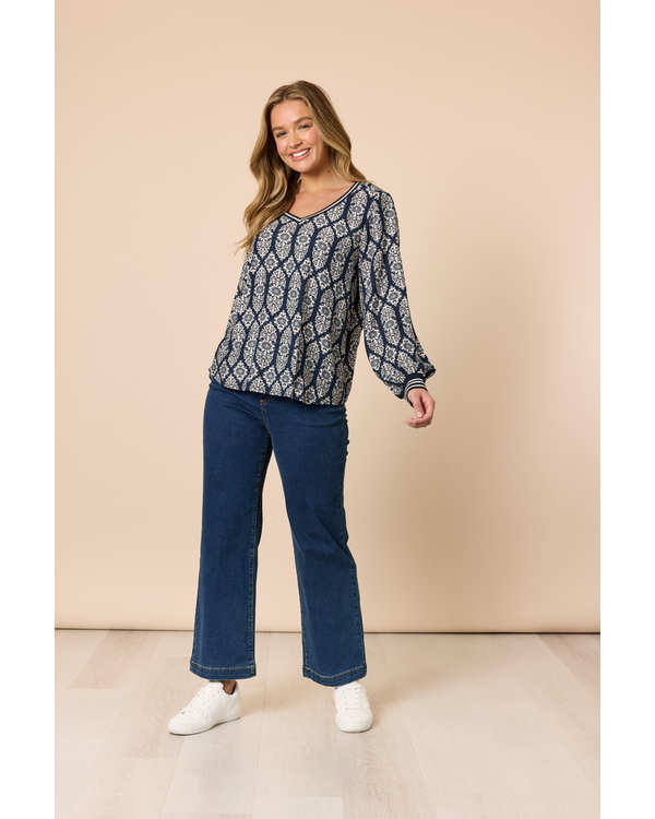 THREADZ LOLA PRINT TOP
