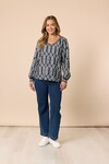 THREADZ LOLA PRINT TOP