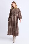FOXWOOD COCO CHECK DRESS