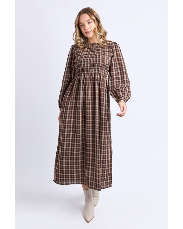 FOXWOOD COCO CHECK DRESS