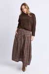 FOXWOOD COCO CHECK SKIRT