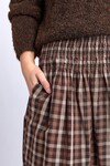 FOXWOOD COCO CHECK SKIRT