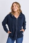 ELM BEACHY L/S ZIP HOODIE