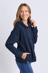 ELM BEACHY L/S ZIP HOODIE