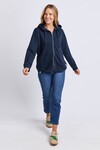 ELM BEACHY L/S ZIP HOODIE