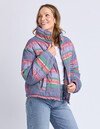 ELM CORD CHECK JACKET