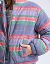 ELM CORD CHECK JACKET