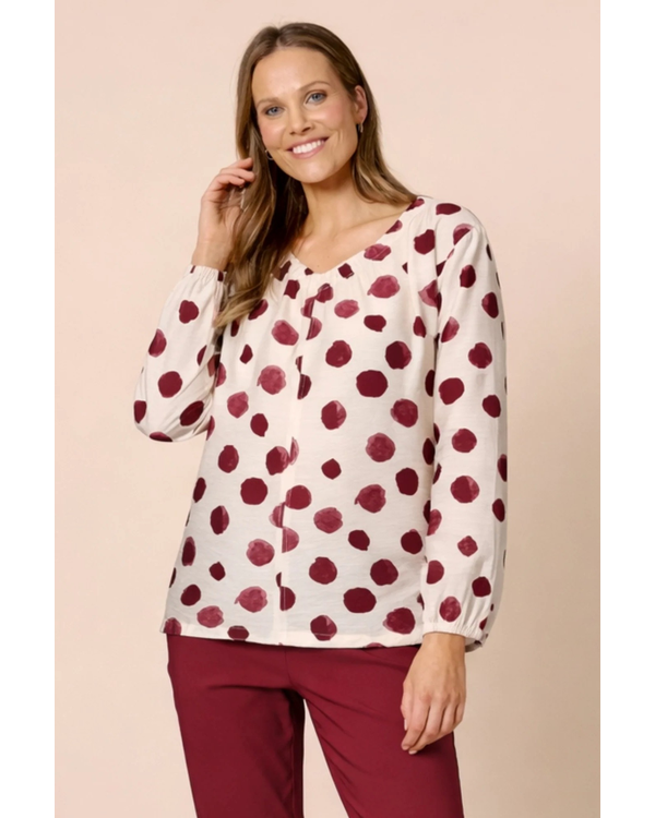 CLARITY BORDEAUX SPOT TOP