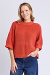 ELM LUELA SHORT SLEEVE KNIT 
