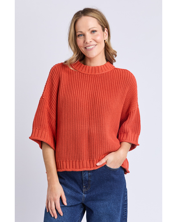 ELM LUELA SHORT SLEEVE KNIT 