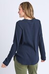 ELM VERONICA RIB L/S TEE