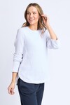 ELM VERONICA RIB L/S TEE