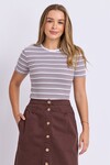 FOXWOOD LEONA RIB TOP
