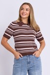 FOXWOOD RISE STRIPE TOP
