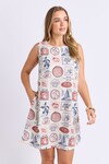 FOXWOOD FRENCH RIVIERA DRESS