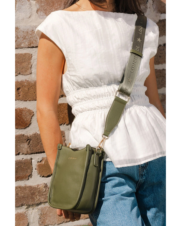LOUENHIDE PHONE PARKER CROSSBODY BAG