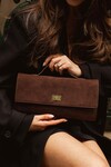 LOUENHIDE DELANEY SUEDETTE  CLUTCH