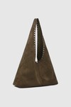 LOUENHIDE HAILEY SUEDETTE SHOULDER BAG