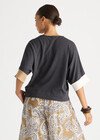 LD+CO CONTRAST CUFF TOP