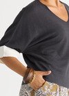 LD+CO CONTRAST CUFF TOP