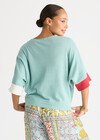 LD+CO CONTRAST CUFF TOP