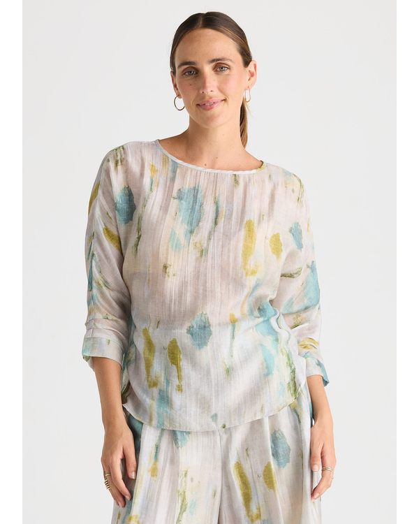 LD+CO RELAXED PRINT TOP