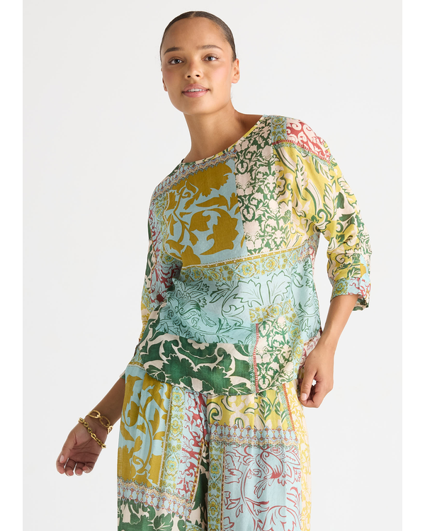 LD+CO RELAXED PRINT TOP