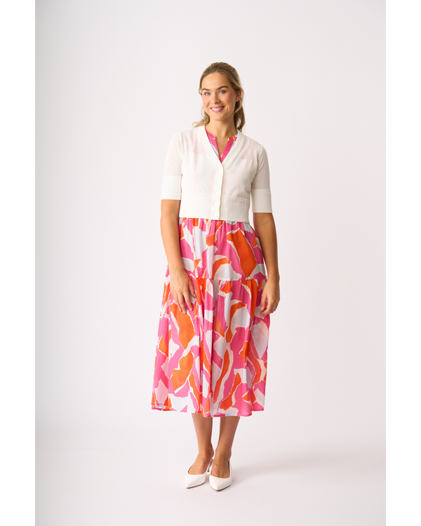 FOIL CROPPED VITALITY CARDI