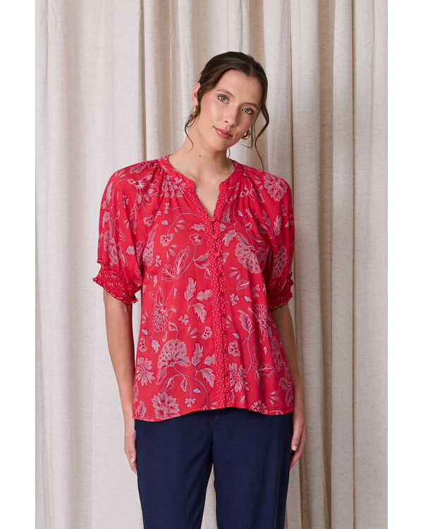 NEWPORT FLOURISH BLOUSE