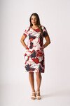 FOIL SWING BACK DRESS