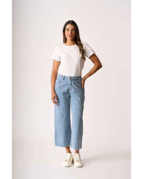 MEMO QUEEN CROP JEAN