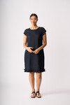 FOIL RUFFLE DREAMS DRESS