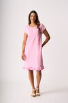 FOIL RUFFLE DREAMS DRESS