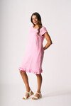FOIL RUFFLE DREAMS DRESS