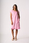 FOIL RUFFLE DREAMS DRESS