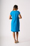 FOIL RUFFLE DREAMS DRESS
