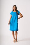FOIL RUFFLE DREAMS DRESS