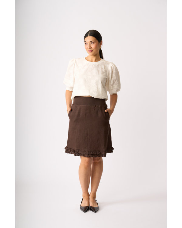 FOIL RUFFLE DREAMS SKIRT