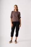 MEMO DRAPE CUFF TROUSERS