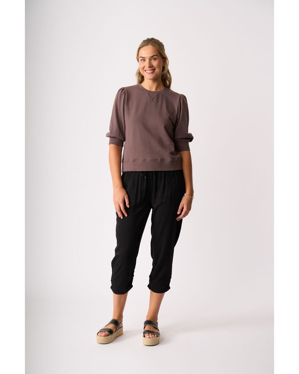MEMO DRAPE CUFF TROUSERS