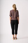 MEMO DRAPE CUFF TROUSERS