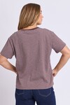 FOXWOOD HUTCH STRIPE TEE