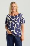 BLACKSTONE LYDIA FRILL TOP