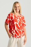 BLACKSTONE LYDIA FRILL TOP