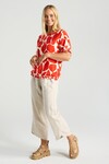BLACKSTONE LYDIA FRILL TOP