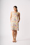 FOIL SUN SATIONAL DRESS